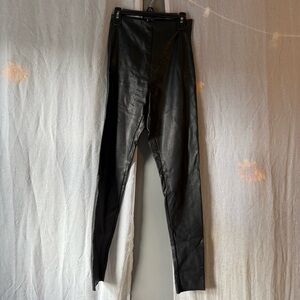 Windsor Black Faux Leather Leggings